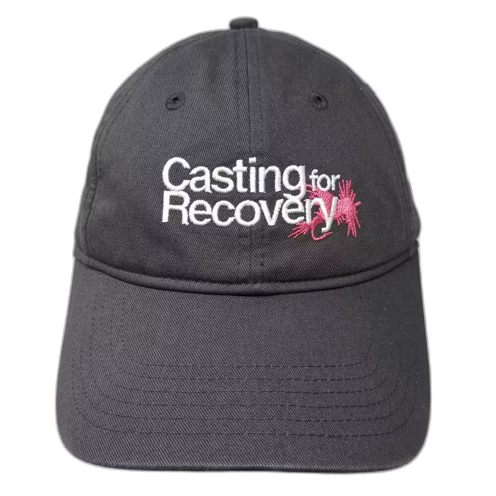 Sunday Afternoons Casting for Recovery Baseball Cap Gray OS Slideback Hat